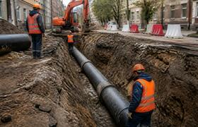 В Няндоме меняют 820 метров канализации — для 3...