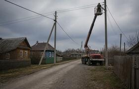 Электричество в деревнях Плесецкого района верн...