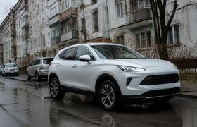 Добротный корейский кроссовер привезли в Россию...