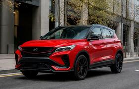 Новый Geely Coolray Sport лишился части опций р...