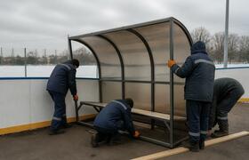 В Коряжме на хоккейном корте школы №7 появится ...