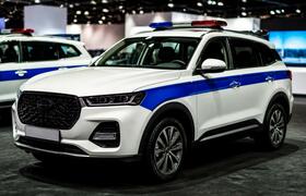 «Москвич» показал кроссоверы для полиции на кон...