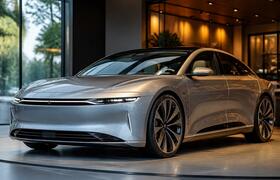 Китайский седан Hongqi Tiangong 07 с разгоном д...