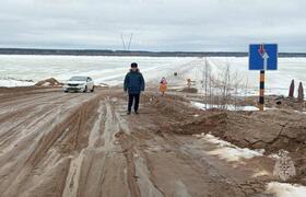 В Архангельской области продолжают работать лед...